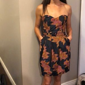 Strapless Mini Dress